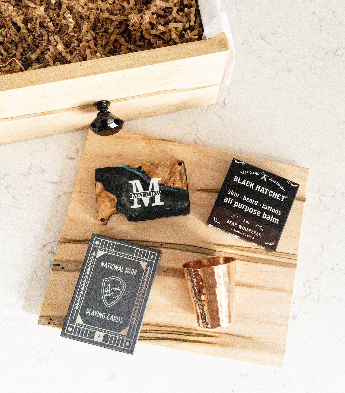 Groomsman Gift Set, Parks and Rec. Rorey's Crafted Gifts