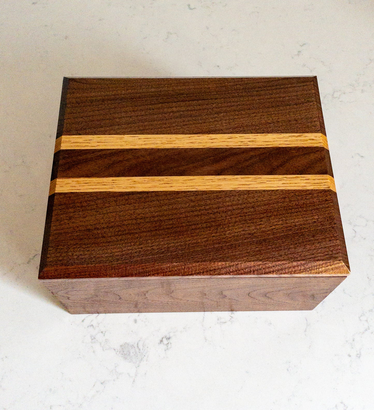 Walnut Keepsake Box, Handcrafted Rorey's Crafted Gifts